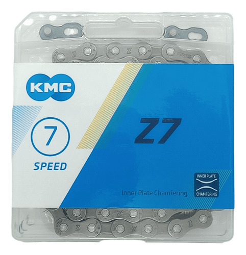 Cadena Kmc 7 8  Velocidades Z7 Mtb Ruta Caja