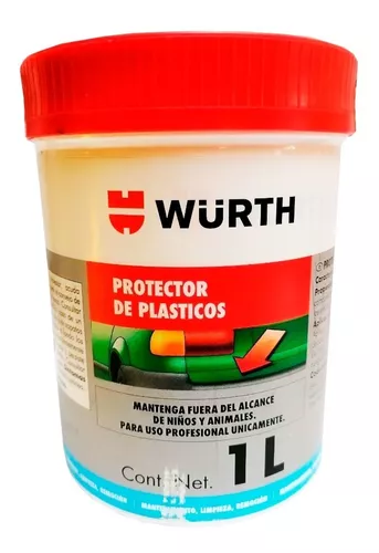 Renovador Protector De Plásticos Y Gomas 1 Lt Wurth