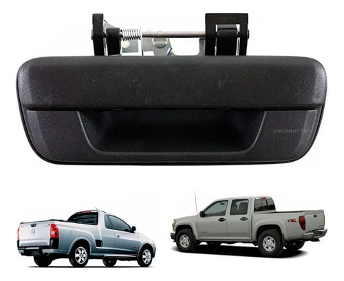 Manilla Portalon Negra Chevrolet Montana/colorado 2001-2010