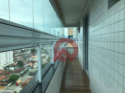 Imagem 11 de 20 de Apartamento Com 2 Dormitórios À Venda, 90 M² Por R$ 390.000,00 - Canto Do Forte - Praia Grande/sp - Ap3328