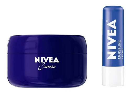 Combo Nivea Crema Multipropósito 100ml + Protector Labial