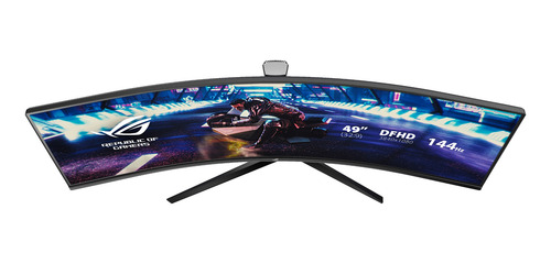 Imagen 3 de 5 de Monitor gamer curvo Asus ROG Strix XG49VQ LCD 49" negro 100V/240V