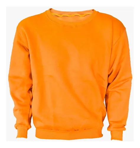 Buzo naranja online hombre