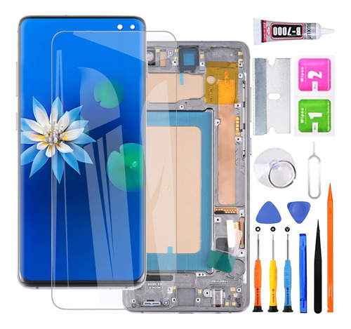Pantalla Para Samsung S10+ Plus G975F G975U Incell Con Marco