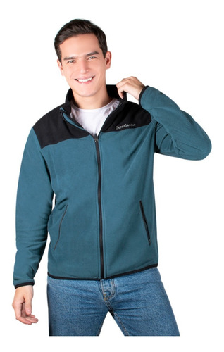 Sudadera Hombre Greenlander Fce7593 Fleece Cierre Completo