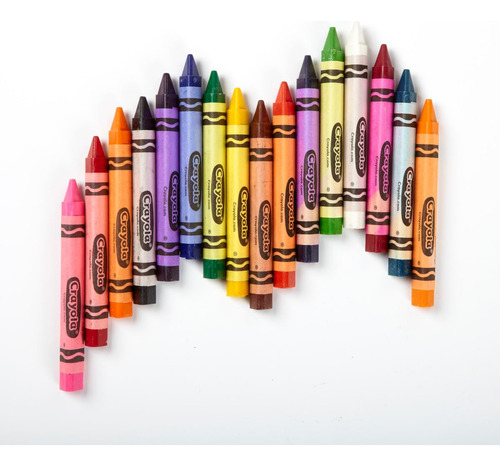 Paquete De Crayones Triangulares Crayola, 16 Colores, Mayo