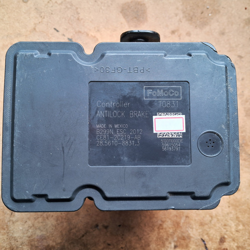 Módulo Abs New Fiesta 1.6 Ce812c219ab Programado (Recondicionado)