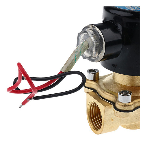 12v Dc 1/2pulgadas Latón Solenoide Electroválvula Para