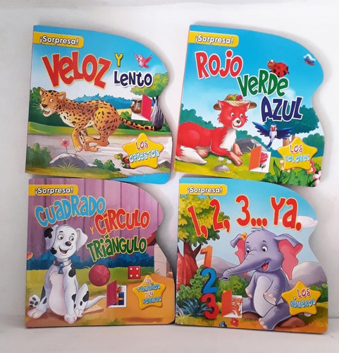Imagen 1 de 1 de Libro Coleccion Sorpresa ,tapa Dura Con Flaps,didactico