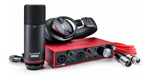 Kit De Grabacion Focusrite Scarlett 2i2 Studio 3ra Generac