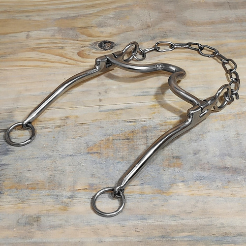 Freio Para Burro Muares Inox Embocadura