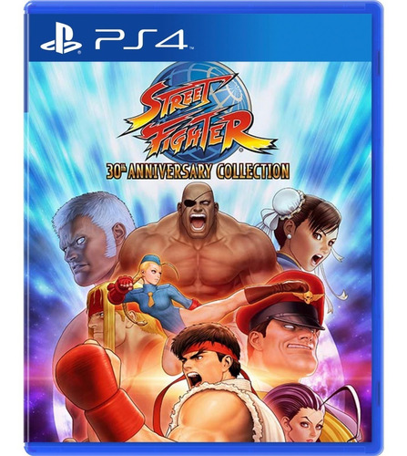 Street Fighter 30th Anniversary Collection Standard Edition Capcom PS4 Físico