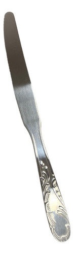 Set X 24 Cuchillo Mesa Carol Acero Inoxidable 21,6cm Color Plateado