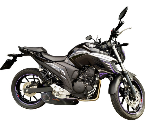 Imagem 3 de 4 de Escapamento Esportivo Mexx Yamaha Fz25 Fazer 250 Taylor Made