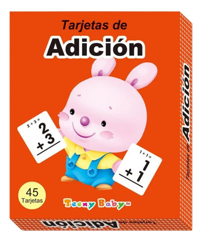 Set Tarjetas Didácticas Operaciones Matemáticas 45 Laminas