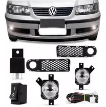 Comprar Kit Faro Auxiliar Vw Gol 1999 2000 2001 2002 2003 2004 2005 - Saveiro - Completo Con Tecla