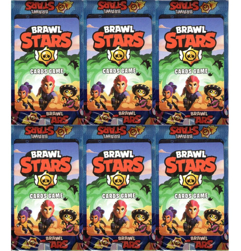 Kit 200 Cards Brawl Stars 50 Pacotes Cartinhas Bafo Mercado Livre - 200 card brawl stars 50 pacotes fechados