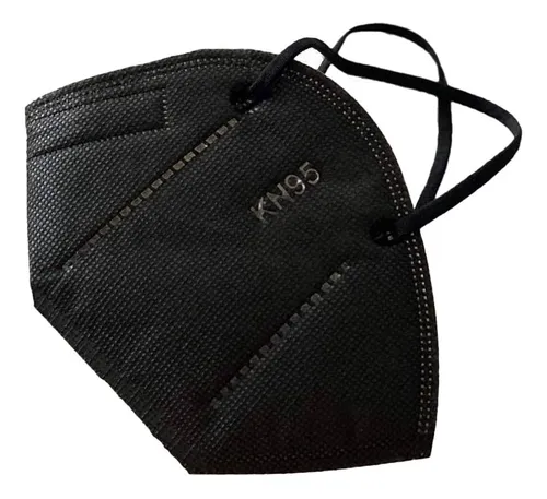 comprar 200 Cubrebocas Kn95 Negro Empaque Individual Tricapa 3 Capas
