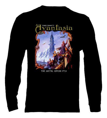 Polera Manga Larga Avantasia - Ver 01 - The Metal Opera Pt I