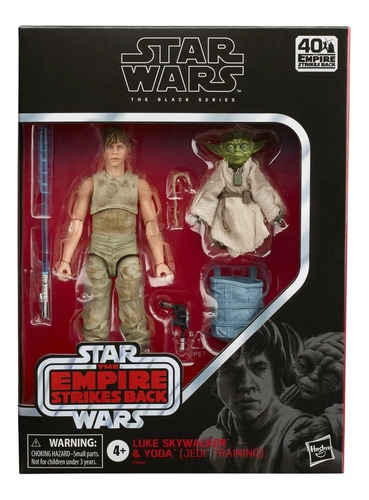 Imagen 1 de 10 de Luke Skywalker & Yoda (jedi Training) Two-pack Black Series