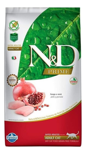 N&d Prime Alimento Gato Adulto 1,5 Kg