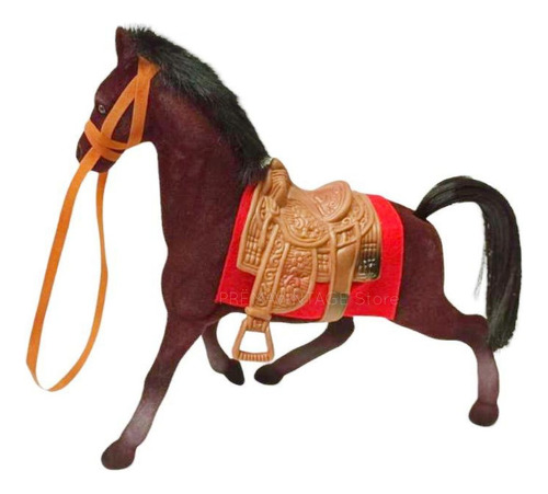 Caballo Felpa Montura Campo Polo Regional Caballito 20cm