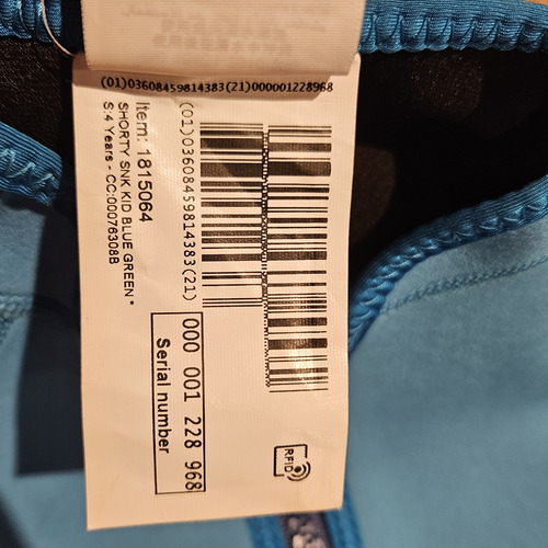 Traje De Neuprene Para Niños Marca Tribord Talle 4 (Usado)