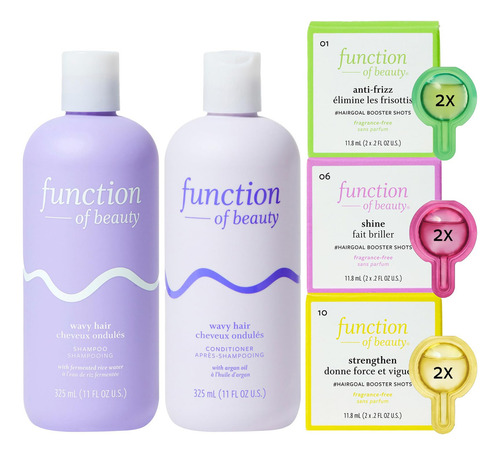 Set De Champú Y Acondicionador Para Cabello, Función De Beau
