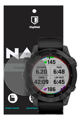 Película Garmin Fenix 51mm Kingshield Vidro (1x Unid)