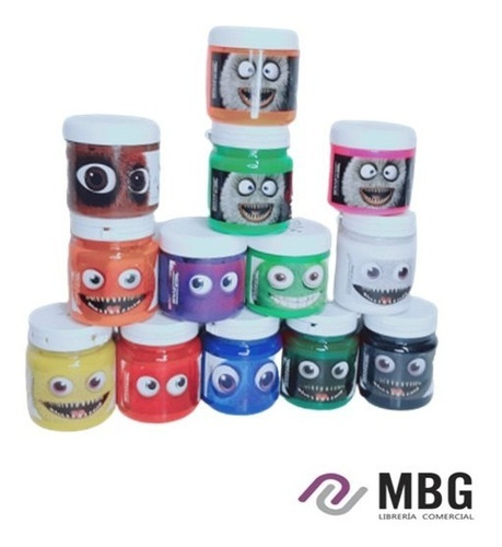 Imagen 3 de 4 de Tempera Acuarel 250gr Por Unidad Varios Colores