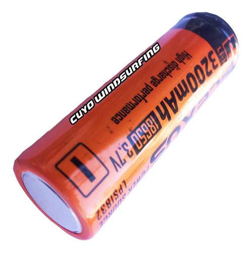 Imagen 2 de 2 de Bateria Pila Recargable Lexus Lion 18650 3.7 Volts 3200 Mah Lxu