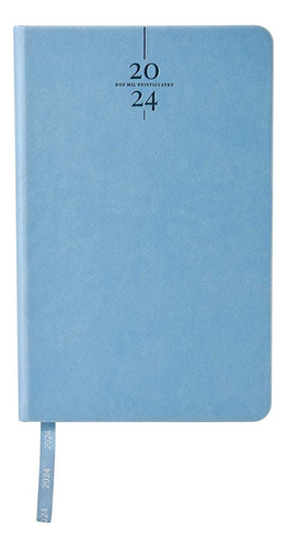 Agenda 2024 Mini Diseño Lujo Original, Curpiel Color