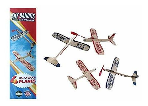 Planeadores De Avión De Madera De Balsa Y Juego De Juguetes