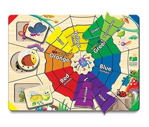 Puzle Color Web 15 Piezas Para Niños The Learning