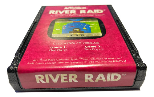 Cartucho Atari 2600 River Raid Original Activision Y Manual 