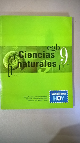 Ciencias Naturales 9 - Santillana Hoy