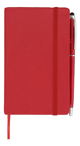 Mini Libreta For Promotional Colores Hoja Rayada Boligrafo Color Rojo