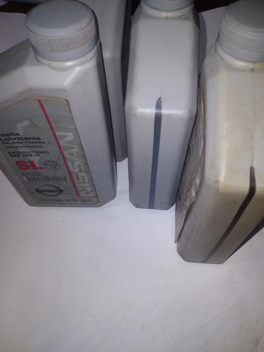 Aceite 15w40 Api Sl 3 (tres)lts. Mas 1 Lt 20w50 ,nissan