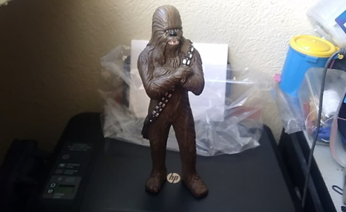 1993 Lucasfilm Star Wars Chewbacca Hard Plastic 28 Cms