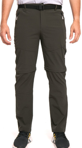 Pantalón De Hombre, Trekking Desmontables, Secado Rapido