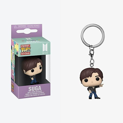 Llavero Pocket Pop! Keychain Suga Bts Dynamite