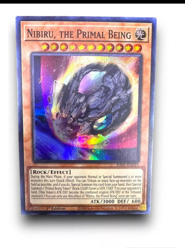 Nibiru The Primal Being Super Rare Ra01-en015