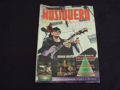 El Musiquero # 112 - Tapa Steve Vai