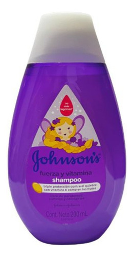 Shampoo JOHNSON’S® Fuerza y Vitamina 200 ml.