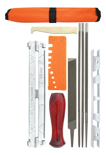 Conjunto De 10 Limas Para Afiar Motosserras,