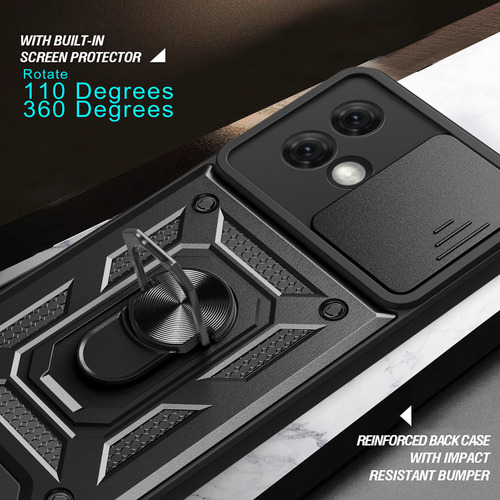 Funda Protectora B Para Redmi 10 10c 10x, Cámara Deslizante, Atril, A Prueba De Golpes