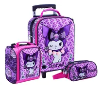 Comprar Set Scool Magic Maleta Lonchera Cartuchera Kuromi Color Multicolor