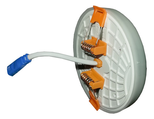 5 Pack Spot Led Ajustable 24w 5-15cm Empotrable Plafon Bote Estructura Blanca