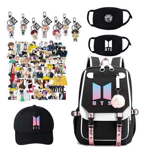 Mochila Y Sombrero Bts Kpop