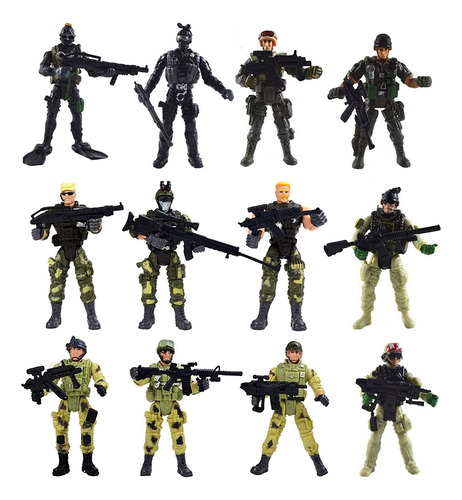 Playworld Mega Milicia Fuerzas Especiales Ejército Swat Sold